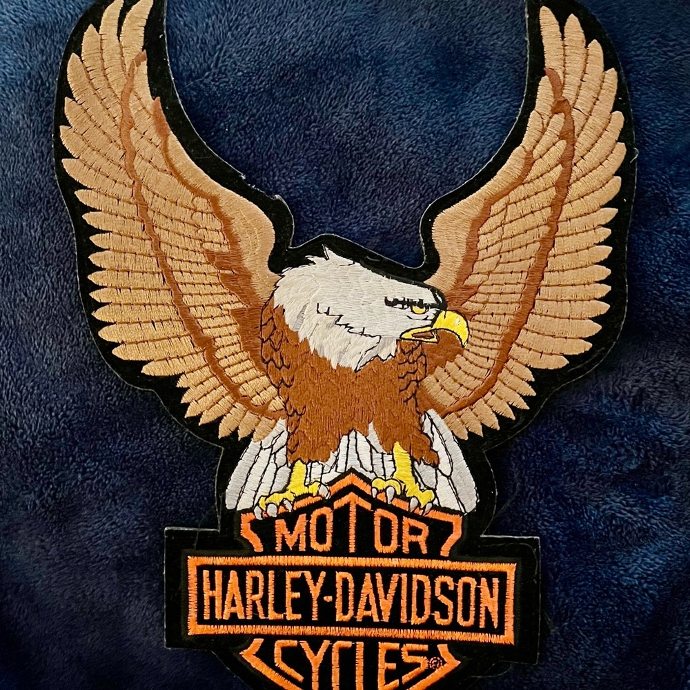 Harley-Davidson Eagle Patch 12x10”